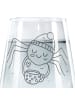 Mr. & Mrs. Panda Trinkglas Spinne Agathe Kaffee ohne Spruch in Transparent