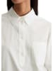 Marc O'Polo DENIM Bluse im Polo-Stil relaxed in Silky White