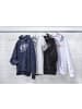 H.I.S. Kapuzensweatshirt in marine-meliert