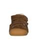Trollkids Leder-Lauflernschuhe Oppland in teak brown