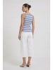 Oui Tank Top in lt blue rose