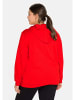 sheego Sweatshirt in feuerrot