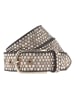 b.belt Nietengürtel Leder beige