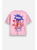 Coccodrillo T-shirt mit kurzen Ärmeln in rosa