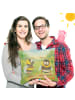 Mr. & Mrs. Panda Kuschelkissen Bienen Paar Design ohne Spruch in Weiß
