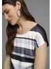 Laura Scott Shirtbluse in schwarz-grau-gestreift