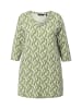 Ulla Popken Longshirt in olivgrau