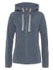 Polarino Fleecejacke in blau