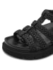Tamaris Sandale Sandalette in schwarz