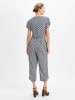 More & More Jumpsuit in schwarz weiß