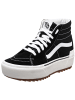 Vans Turnschuhe in black/blanc de blanc