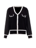 CHANI Damen Pullover in Schwarz