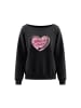 myMo Women Sweatshirt in Black