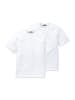 Schiesser American T-Shirt 2er-Pack Essentials in Weiß