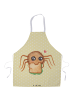 Mr. & Mrs. Panda Barista Schürze Spinne Agathe Sandwich ohne Spruch in Gelb Pastell