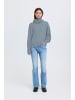 ICHI Strickpullover IHKAMARA Loose fit in Blue Mirage