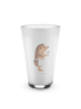 Mr. & Mrs. Panda Glas Igel Wein ohne Spruch in Transparent
