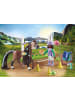 Playmobil Spielfigur Set Pferde von Waterfall - Zoe & Blaze mit Turnierparcours, ab 3 J.