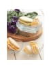 COFI 1453 LAV Defne Elegantes 2 teiliges Schalen Set aus hochwertigem Glas in Transparent