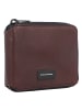 Piquadro Harper Geldbörse Leder 14 cm in dark brown