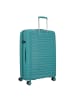 D&N Travel Line 4500 4 Rollen Trolley L 75 cm mit Dehnfalte petrol