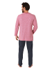 NORMANN langarm Schlafanzug Pyjama - 78025 in rot
