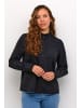Kaffe Bluse langarm KAmaia Regular fit in Black Deep