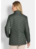 GOLDNER Kurzgröße:  Herbstjacke mit Daunen, Stehkragen in khaki