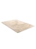 Kayoom Hochflor Teppich Rabbit in creme - rechteckig