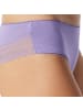 Schiesser Slip 3er Pack in Lila/Schwarz/Dunkelblau