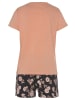 VIVANCE DREAMS Pyjama in rose gemustert