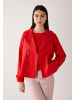 More & More kurze, kastige Trench-Jacke in red