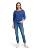 Betty Barclay Basic-Strickpullover mit Rippenstruktur in Adria Blue