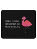 Mr. & Mrs. Panda Mousepad Flamingo Classic mit Spruch in Schwarz