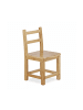 relaxdays Kinderstuhl in Natur - (B)28,5 x (H)50 x (T)28 cm
