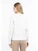 DreiMaster Damen Strick Pullover in Wollweiss