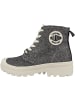 Palladium Schnürboots Pampa Avenue High Glit in grau