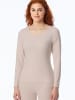 Schiesser Unterziehshirt Invisible Soft Warming in Sand