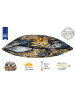 JACK Outdoor Dekokissen Motiv 45x45cm inkl. XXL Füllung in Blatt Gold