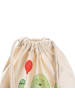 Mr. & Mrs. Panda Gymtasche Kaktus Luftballon ohne Spruch in Creme