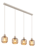 Globo lighting Hängeleuchte "ANTONIO" in gold