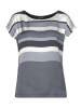 Laura Scott Shirtbluse in schwarz-grau-gestreift