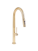 Beliani Küchenarmatur JUJUY in Gold - (W) 23 x (H) 46 x (L) 5 cm