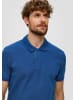 s.Oliver Polo-Shirt kurzarm in Blau