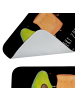 Mr. & Mrs. Panda Badematte Avocado Toast mit Spruch in Schwarz