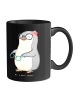 Mr. & Mrs. Panda Tasse Augenoptikerin Herz ohne Spruch in Schwarz