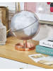 Beliani Globus CABOT in Roségold/Silber - (W) 22 x (H) 28 x (L) 22 cm