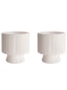 Butlers Blumentopf ROME 2er-Set in Weiß