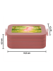 Mr. & Mrs. Panda Bento Box Axolotl Tanzen Design ohne Spruch in Rot Pastell