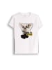Coccodrillo T-Shirt mit kurzen Ärmeln in weiß